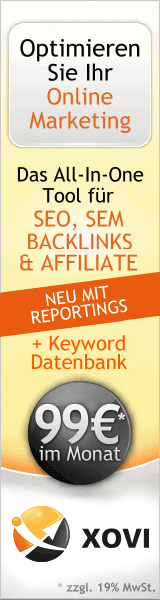 Xovi - Online Marketing Potenziale erkennen und Umsätze steigern. Xovi - Online Marketing Potenziale erkennen und Umsätze steigern.