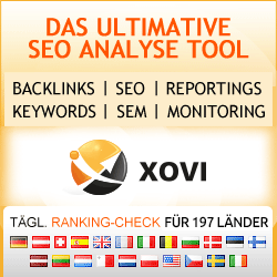 Xovi - Online Marketing Potenziale erkennen und Umsätze steigern. Xovi - Online Marketing Potenziale erkennen und Umsätze steigern.