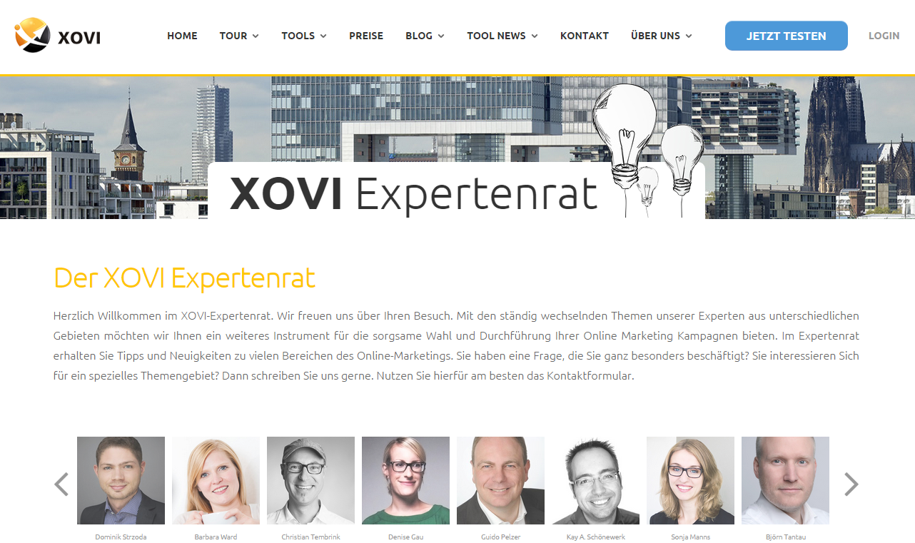 XOVI Expertenrat