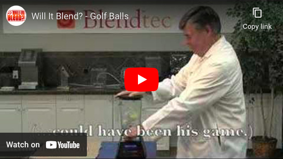 Will It Blend? - Golf Balls