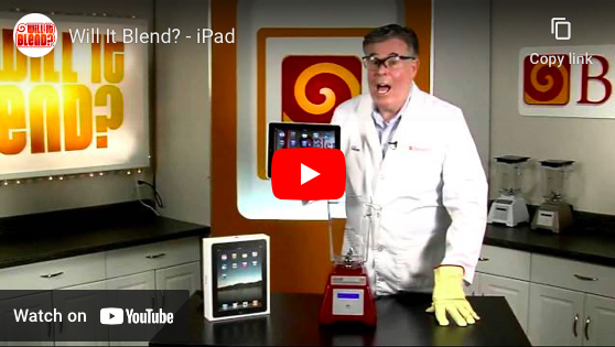 Will It Blend? - iPad