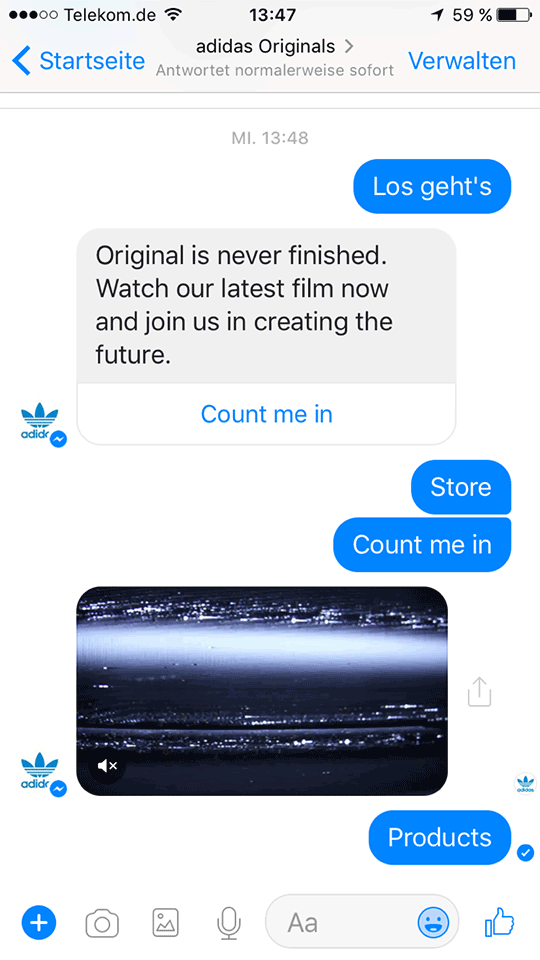 Adidas Chatbot