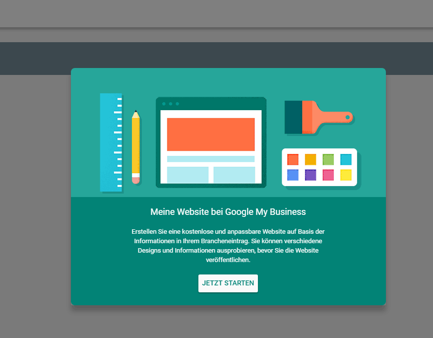 MyBusiness neue Website