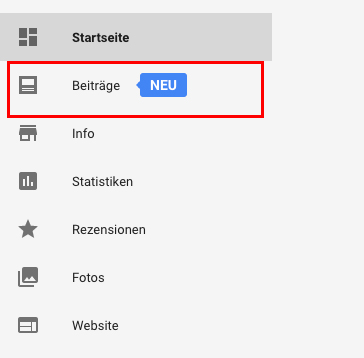 Beiträge Google MyBusiness