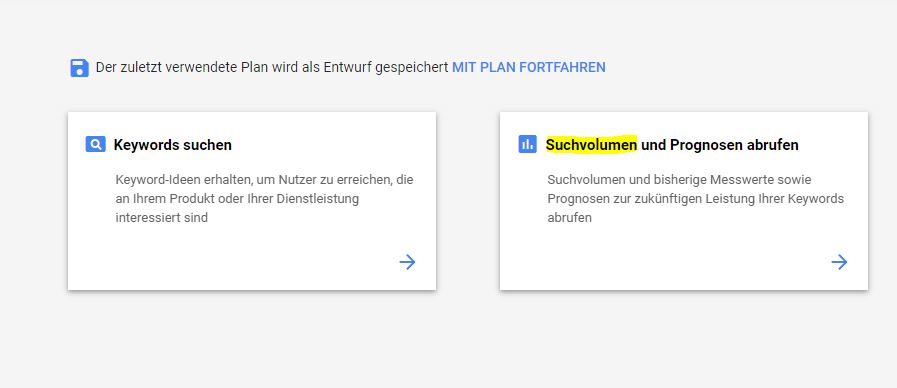 Der Google Keyword Planer ist nur noch für zahlende Kunden richtig nutzbar