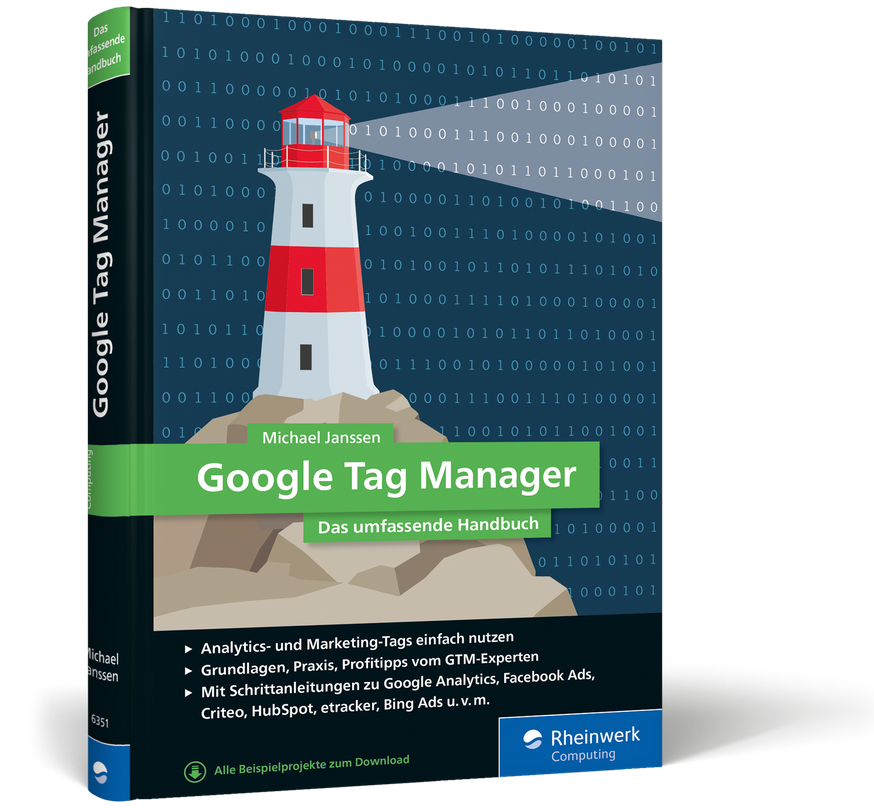 Cover des Google Tag Manager Handbuch von Michael Janssen