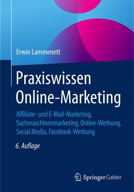 Cover des Buches "Praxiswissen Online-Marketing", 6. Auflage