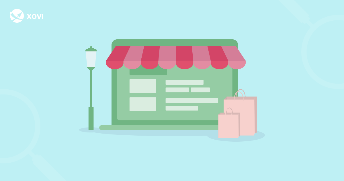 Titelbild Online Shop SEO: Shop mit Paketen