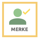 Merke-Icon