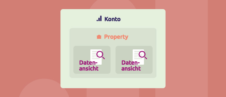 Google Analytics Hierarchie: Konto, Property und Datenansichten